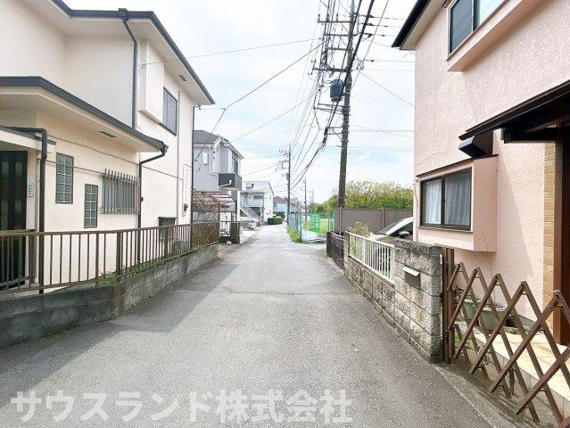 八王子市犬目町の前面道路含む現地写真|前面道路含む現地写真です