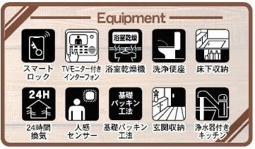 【仲介手数料無料】新築戸建　東松山市高坂3-22-1（全4棟）の構造・工法・仕様
