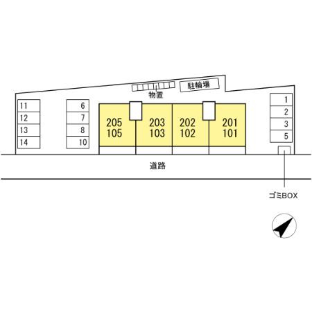 マイレの区画図