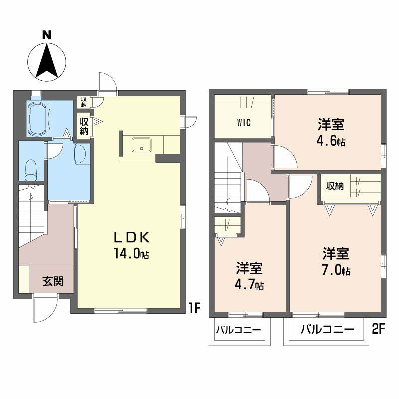 ディアスYの間取り