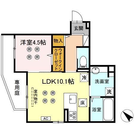 ＳＨＩＮＹＡ ＢＬＤＧ.Ⅴの間取り