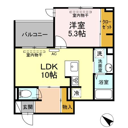 ＳＨＩＮＹＡ ＢＬＤＧ.Ⅲの間取り