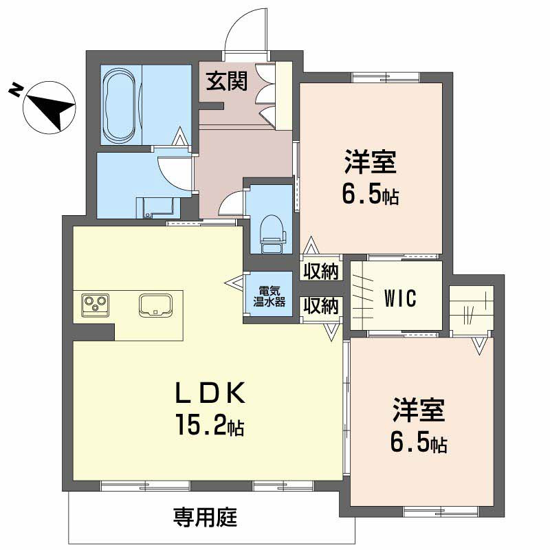 パルク庚午南の間取り