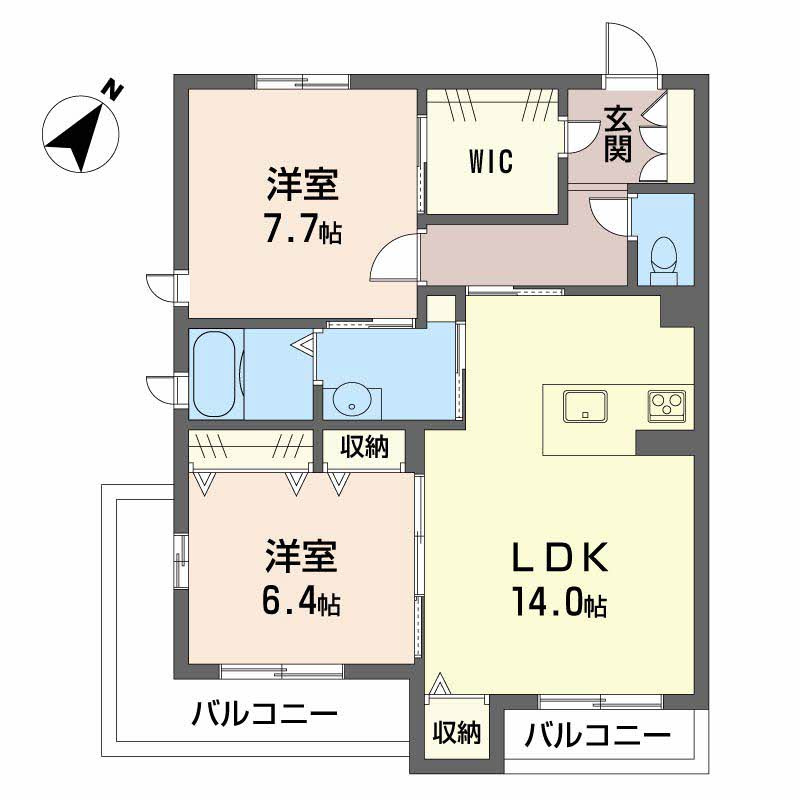 ラ・スリーズガーデン A棟
