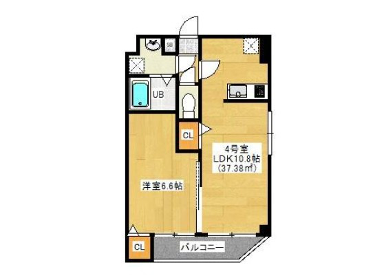千葉市花見川区幕張本郷４丁目の賃貸マンションの間取り