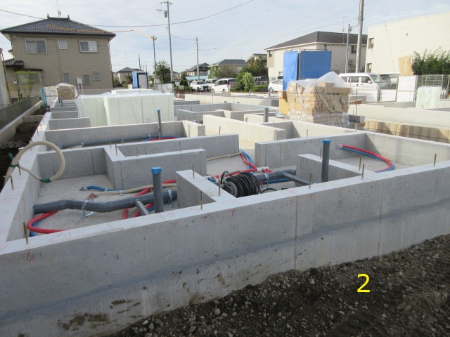 【仲介手数料無料】新築戸建　東松山市高坂3-22-1（全4棟）の前面道路含む現地写真
