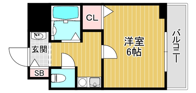 【間取り】 | キャッスルプラザ壱番館