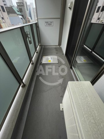 プレミストタワー靱本町　明治小学校区のバルコニー|プレミストタワー靭本町　バルコニー
