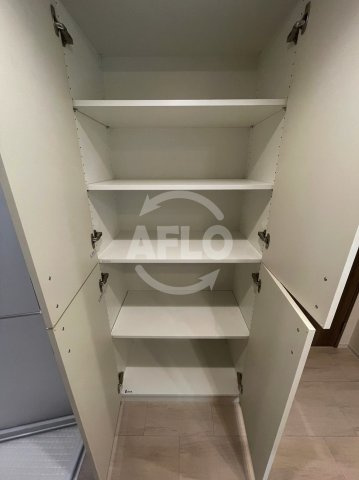 プレミストタワー靱本町　明治小学校区の洗面所|プレミストタワー靭本町　収納