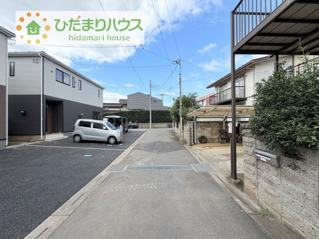 【前面道路含む現地写真】 | 阿見町若栗第7　新築戸建　2号棟 | 今から見たいも大歓迎！！お気軽にお問い合わせください！