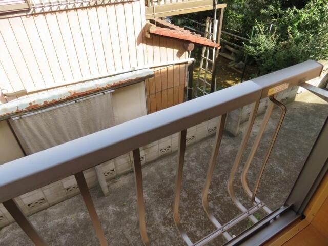 かおりコーポのバルコニー