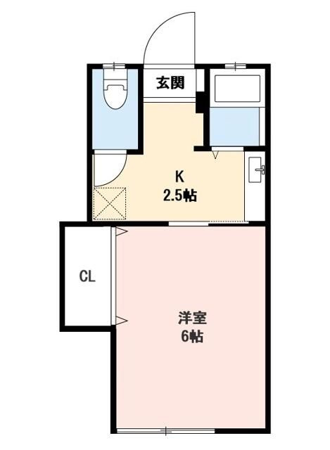 かおりコーポの間取り