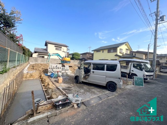 ●26(土)27(日)現地説明会！　奈良市平松　第01期　新築一戸建ての外観|現在建築中！落ち着いた街並みで新生活を始めることが出来そう！周辺の物件も併せてご紹介させて頂きます！