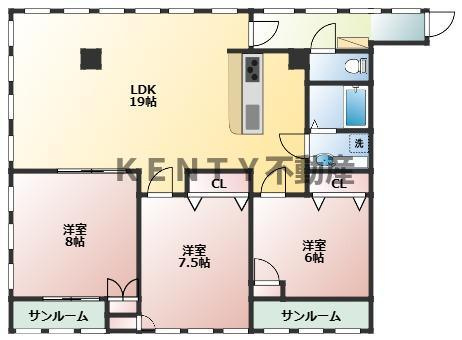 【間取り】 | アーバンスペースビル