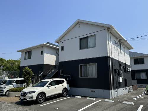 熊本市西区上代３丁目のアパートの外観