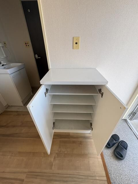 コーポさちが丘の玄関