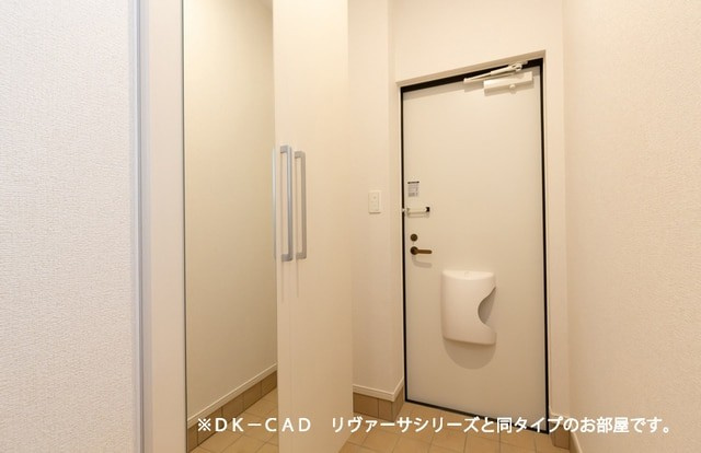 八女市黒木町今のアパートの玄関