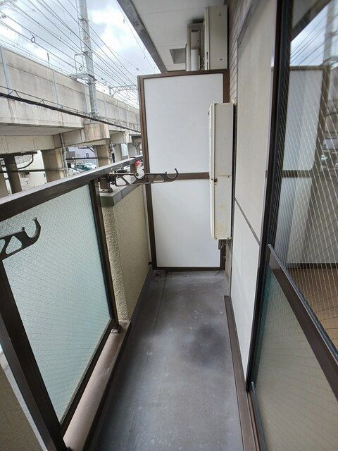 ビス・メゾン塚町のバルコニー