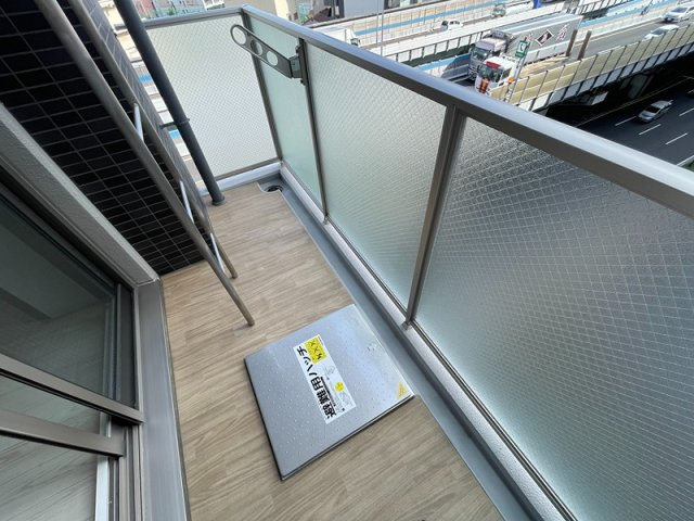 エスリード神戸兵庫駅マリーナスクエアのバルコニー