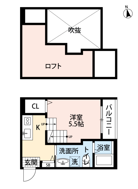 リヴァブル箱崎の間取り|使いやすい間取りです。