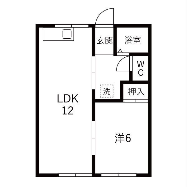 栄サンハイツの間取り