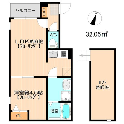 アリスガーデン井尻の間取り|使いやすい間取りです。