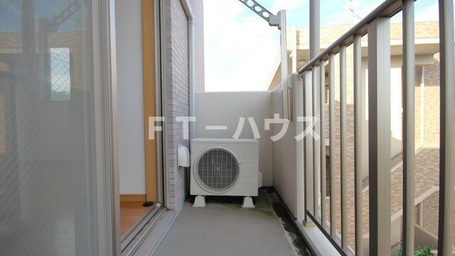 サンヒルズ７番館のバルコニー