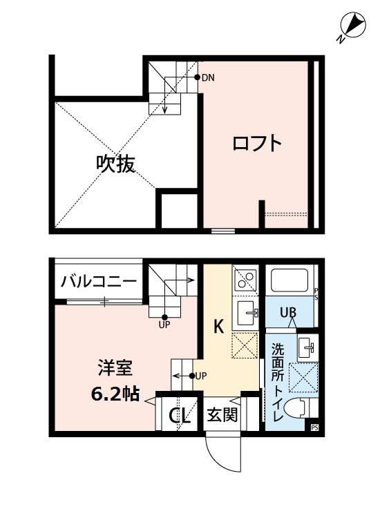 CocoCalm半道橋(ココカルム半道橋)の間取り|使いやすい間取りです。