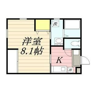 リブレア吉塚南B棟の間取り|使いやすい間取りです。