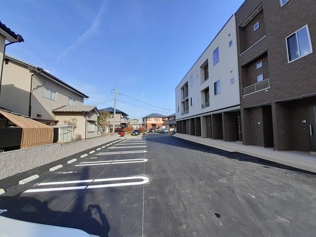 ベルフォーレの駐車場
