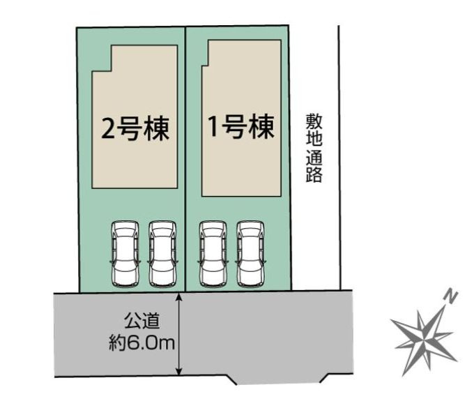 南区相模台7丁目新築戸建て　1号棟の区画図|区画図「南区相模台7丁目新築戸建て」