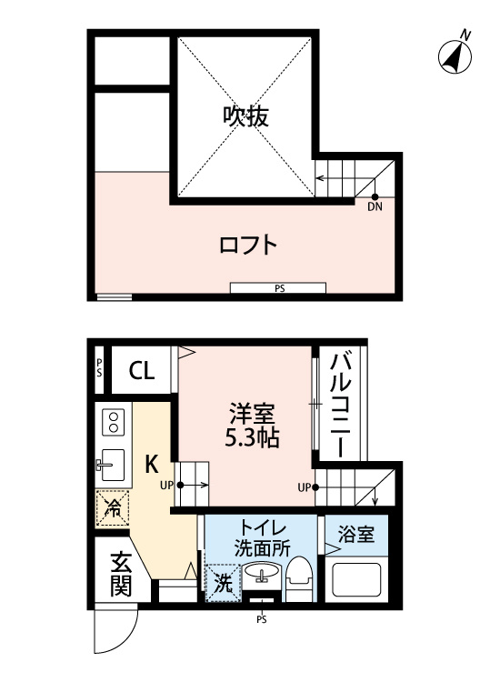 cinq etoiles yoshizuka(サンクエトワール吉塚)の間取り|使いやすい間取りです。