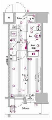グランド・ガーラ大森の間取り|間取りです。