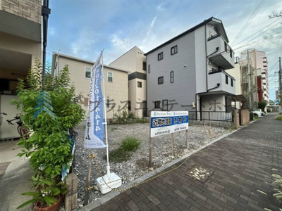 【前面道路含む現地写真】 | 長田区松野通４丁目土地 | 〇平坦地♪買物施設も多く立地良好♪