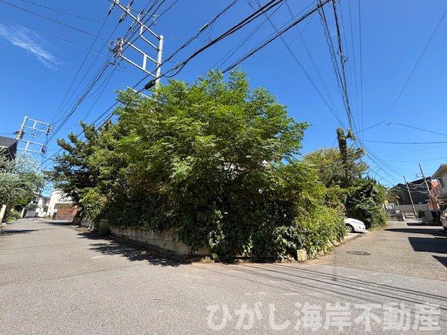 茅ヶ崎市菱沼海岸　新築戸建　全３棟の外観|9月14日撮影　解体前　現地外観