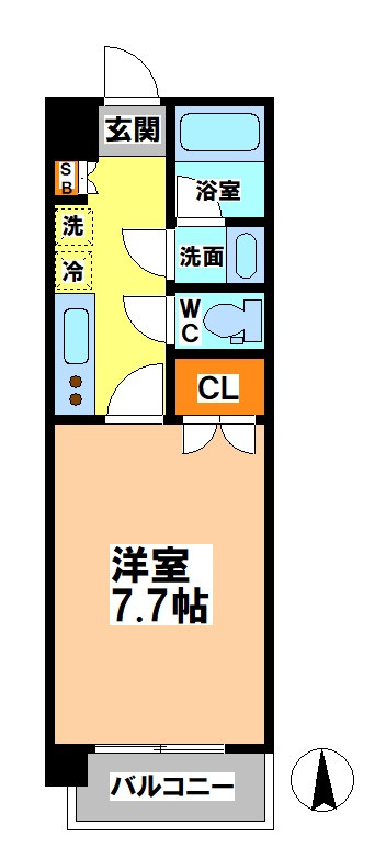 コロネット小金井緑の間取り