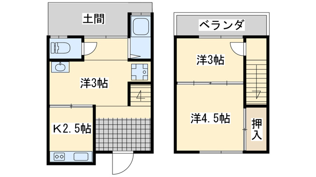 【間取り】 | アドミラル泉佐野