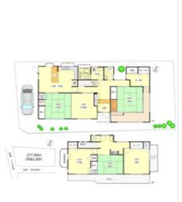 【間取り】 | 北葛飾郡杉戸町大字堤根　中古戸建