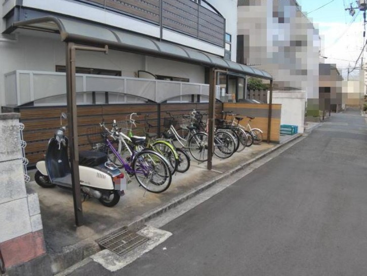 ビスタ泉町の駐輪場