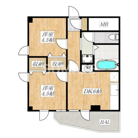 Housekul IRの間取り|間取り☆