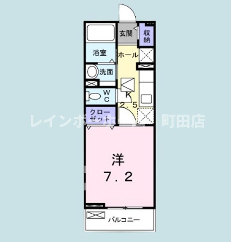 ヴィラ・エクセレント※初期費用分割あと払いサービス利用可能物件の間取り