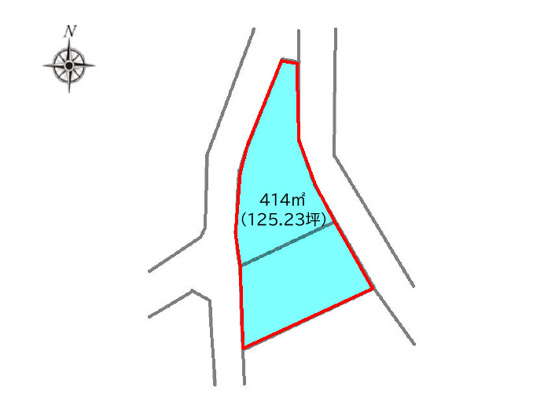 【土地図】 | 伊豆・伊東ビレッジ分譲地　古家付土地