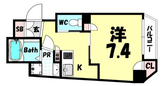 【間取り】 | ERcity’s三宮EAST