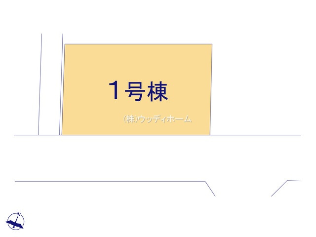 越谷市蒲生東町2期　新築一戸建ての区画図