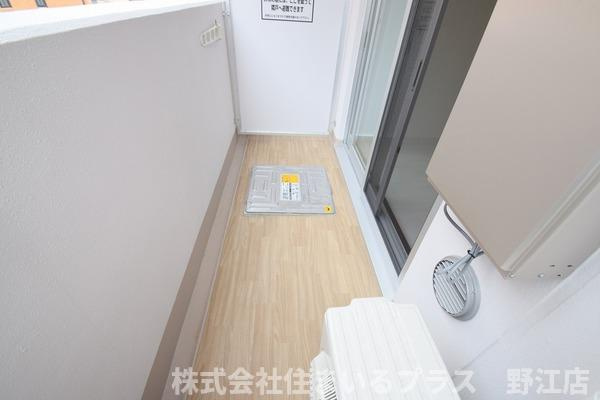 イデアル城東のバルコニー