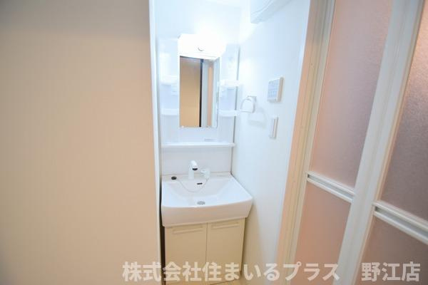イデアル城東の洗面所