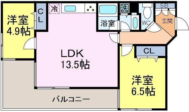 LANAI T GADENの間取り