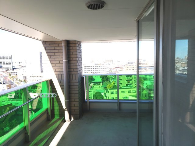 LANAI T GADENのバルコニー