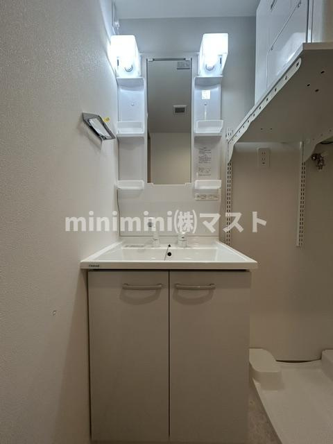 ArtizA瓦屋町Ⅱの洗面所