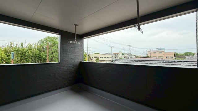 アーネストワン　柳川市鍛冶屋町第1のバルコニー